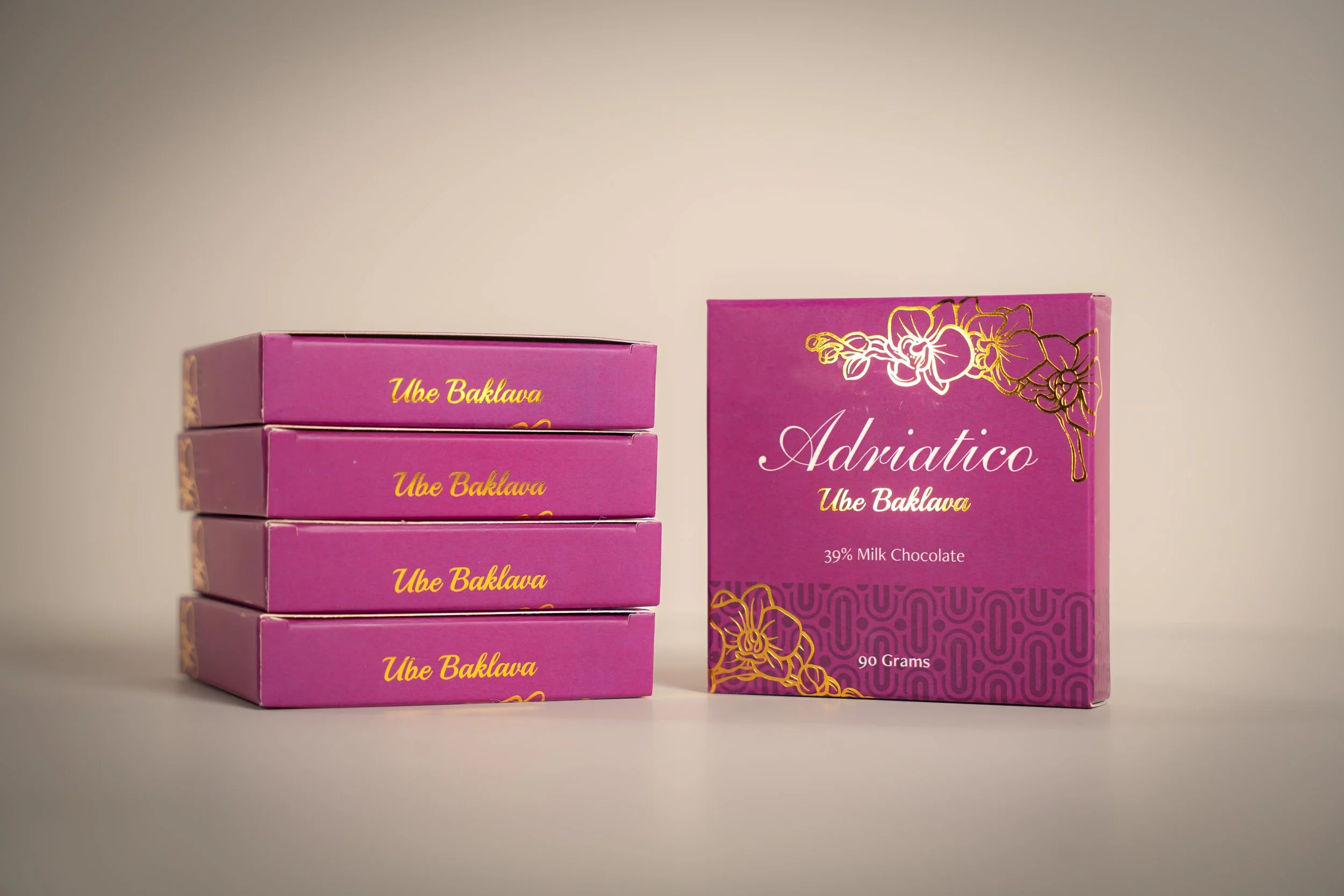 5 pack Ube Baklava
