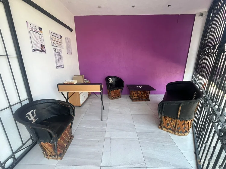 Sala de recepción de PSICMA