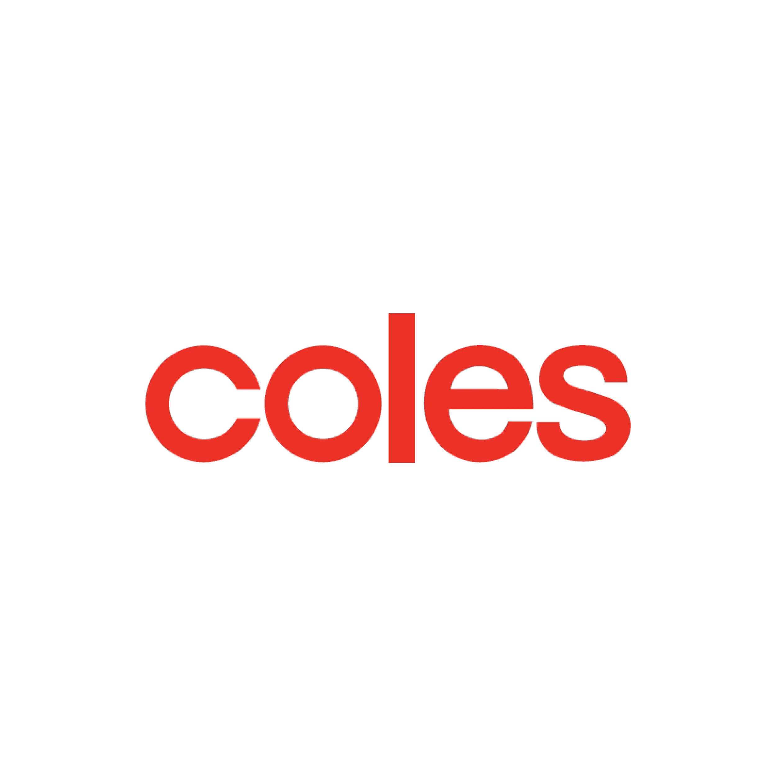 Logo of Coles, partnered with We Are HR