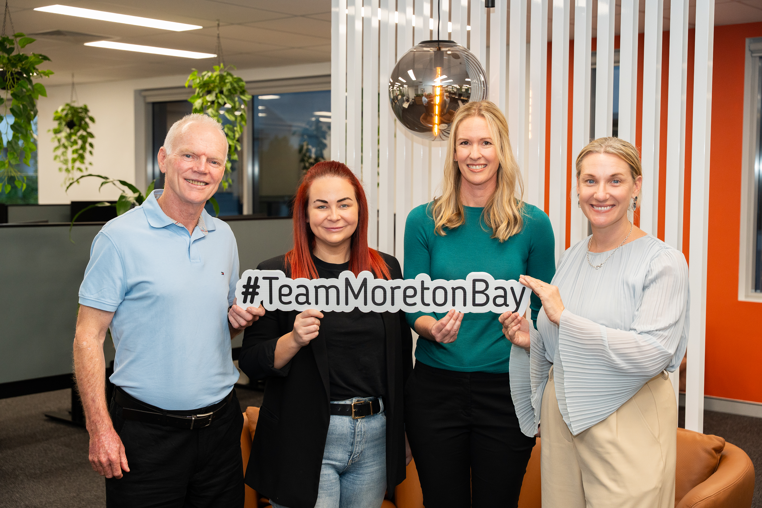 We Are HR and Moreton Daily partners at Moreton Bay office