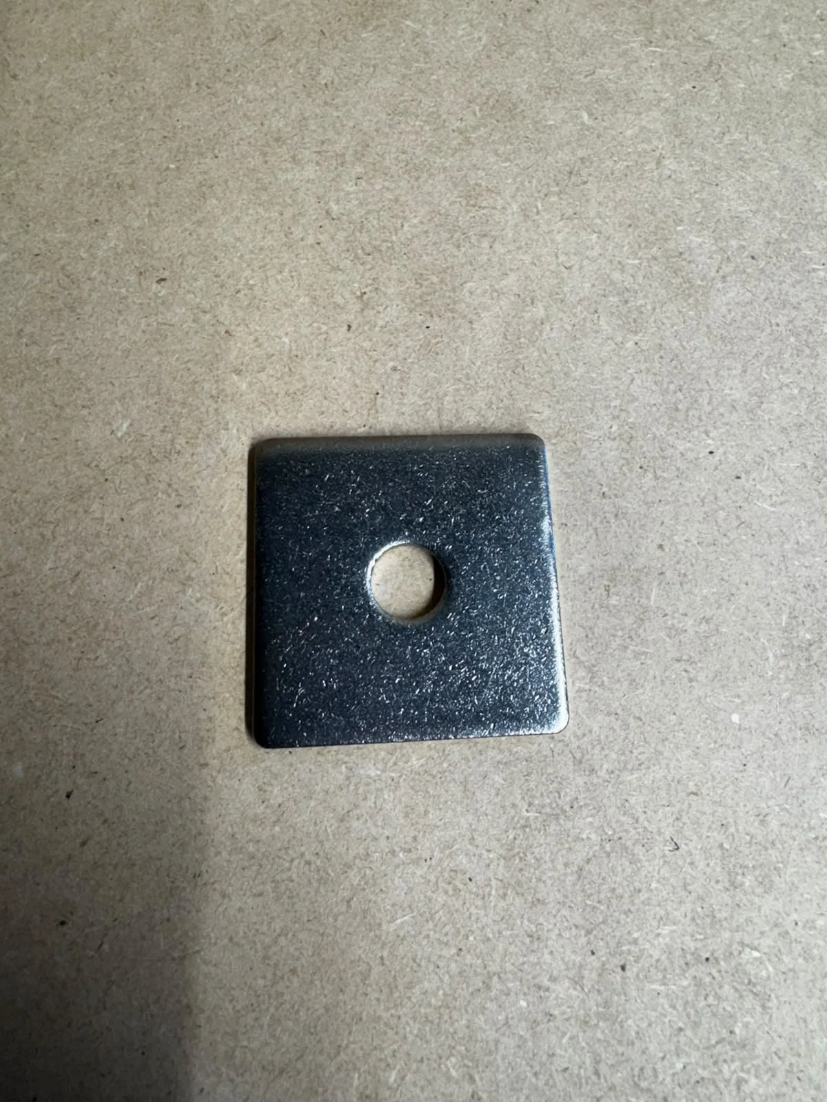 M12x50x50x3 SQ WASHER SS 316