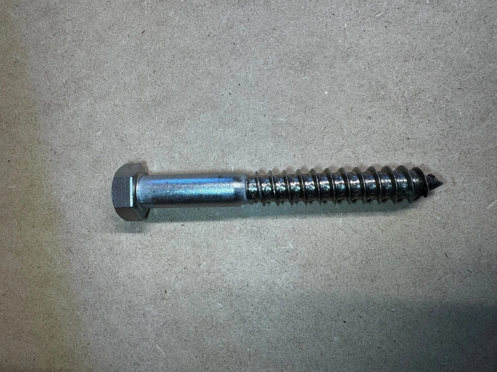 M16x130 COACH SCREW SS 316