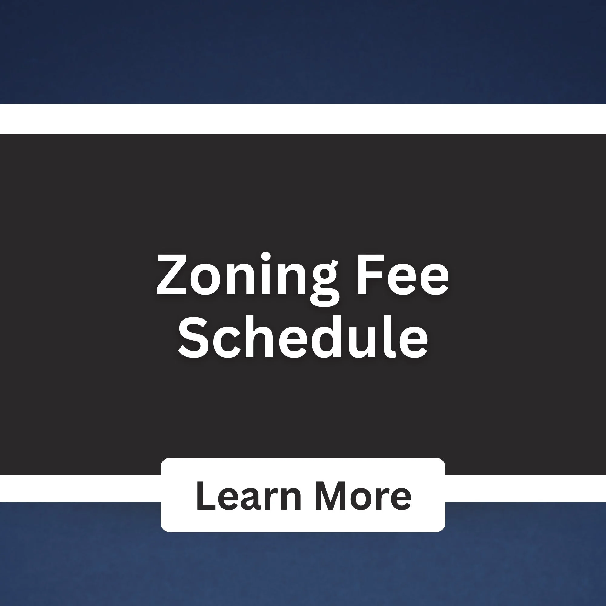 Zoning Fee Schedule Button