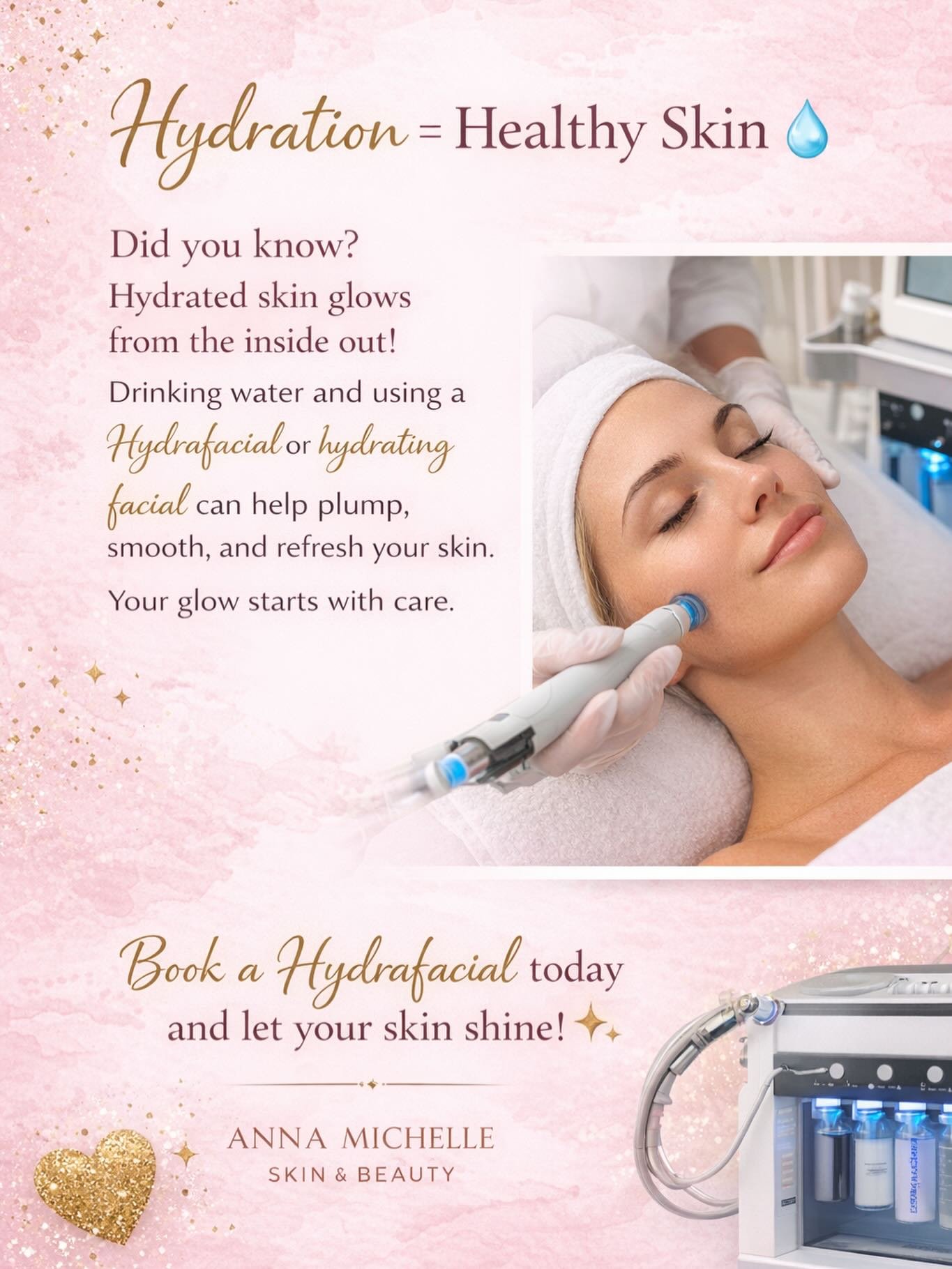 Book online at annamichelleskinandbeauty.com