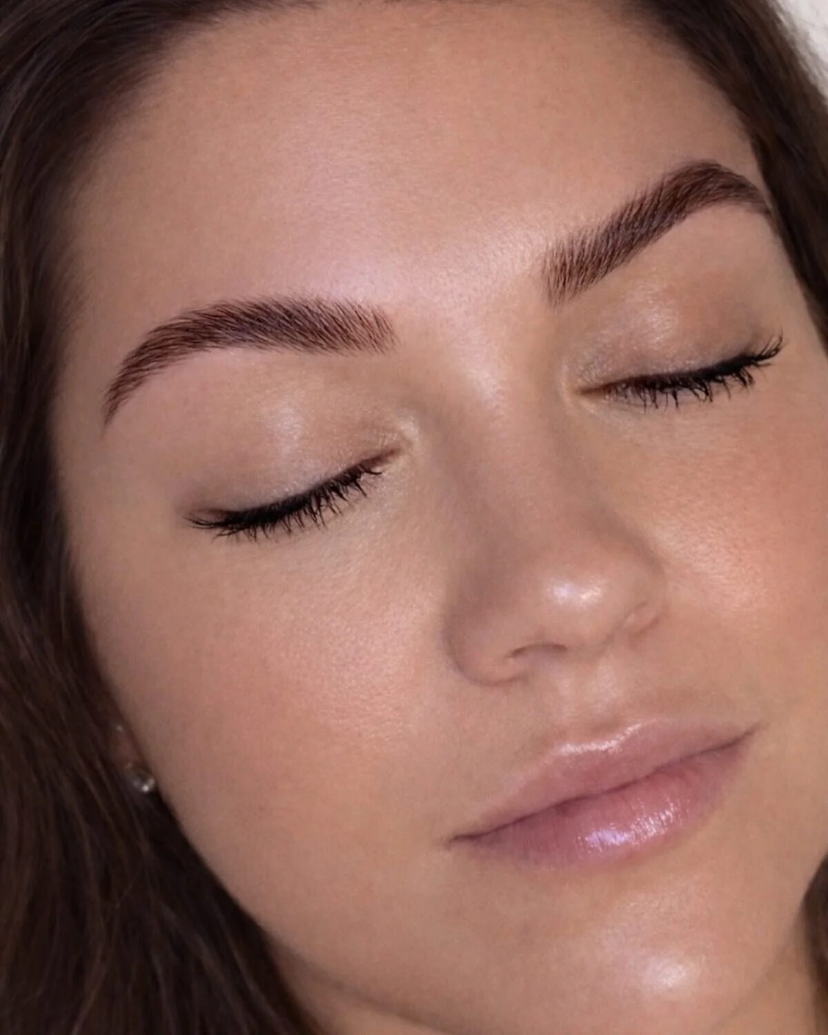 Brow lami wax &amp; tint 🤩