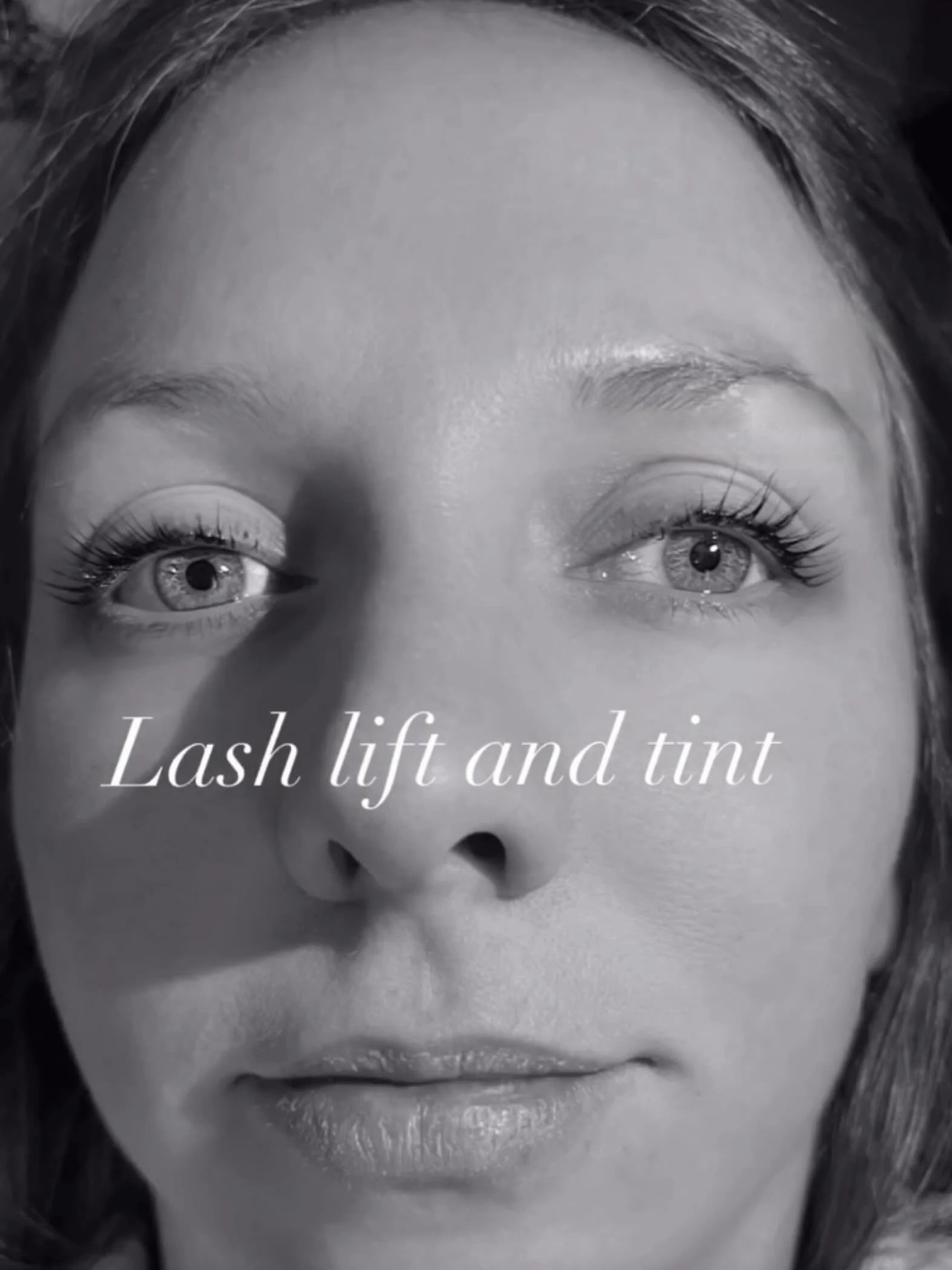Lash lift &amp; tint 😍