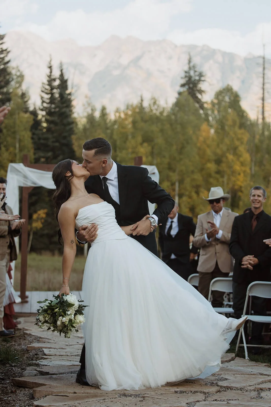 A Golden Fall Wedding in the San Juan Mountains