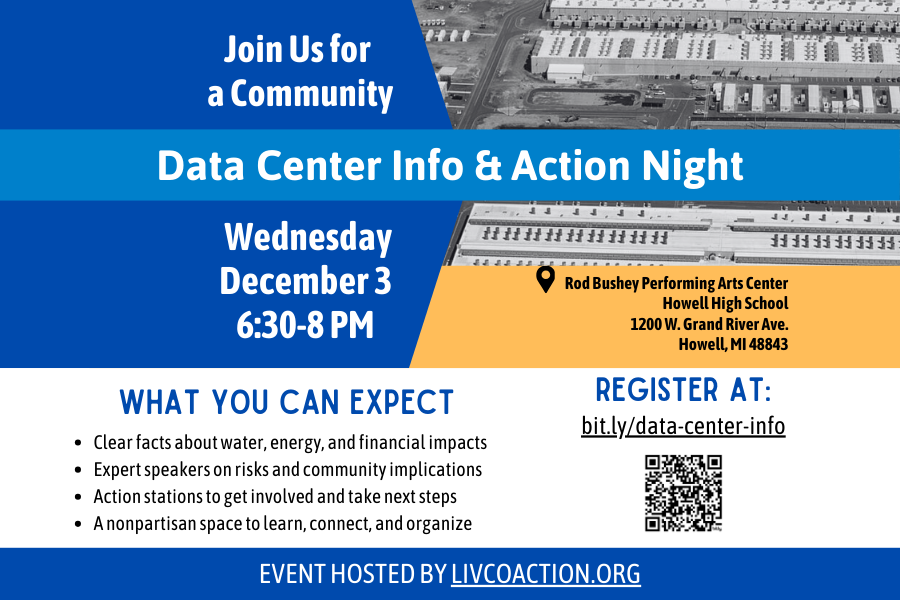 Data Center Community Info &amp; Action Night