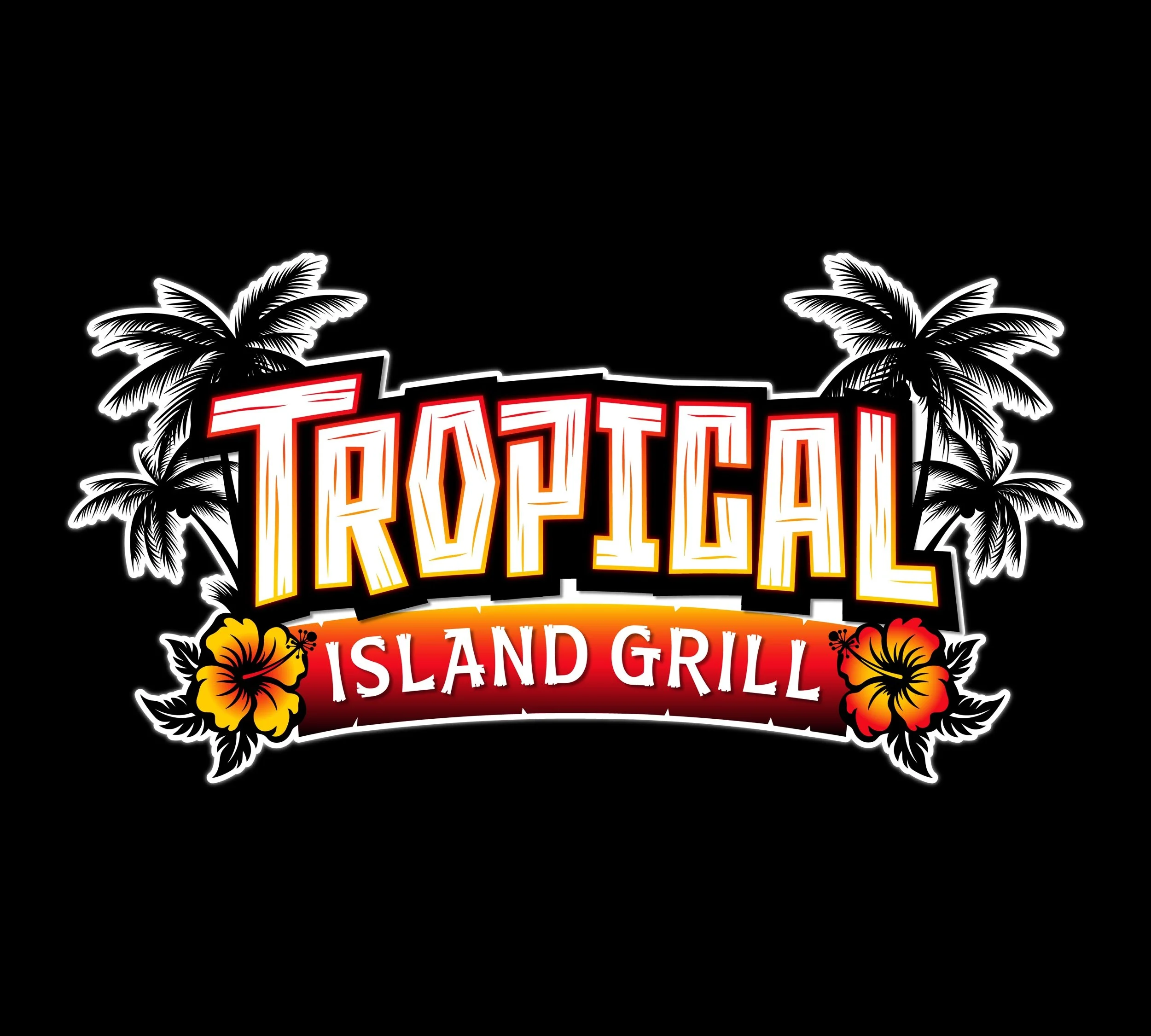 Tropical island grill