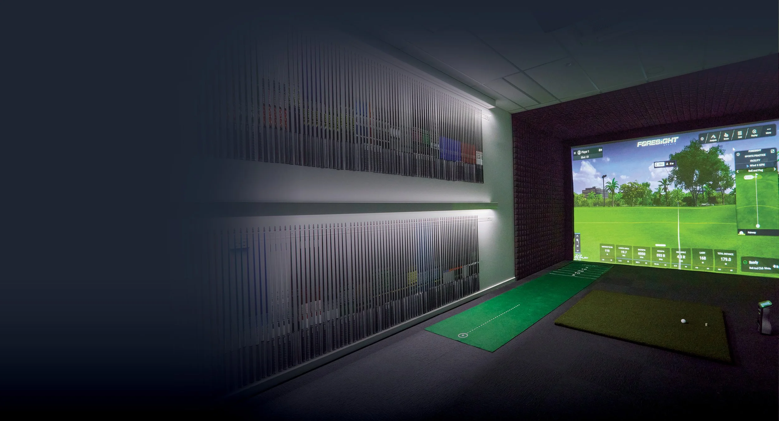 Elite 50 Fitting Centre simulation room