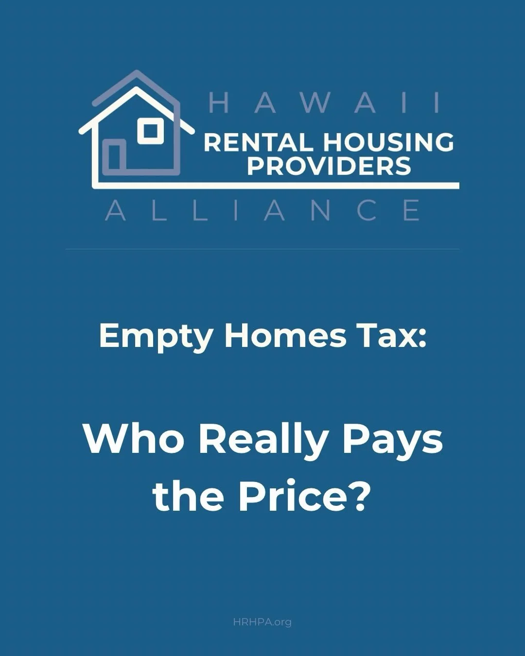 Everyone agrees Hawaiʻi needs more housing. The question is whether an Empty Homes Tax will actually create it. Before Honolulu rewrites its Charter, let&rsquo;s look at what this proposal really does and who could end up paying the price.

Comment o