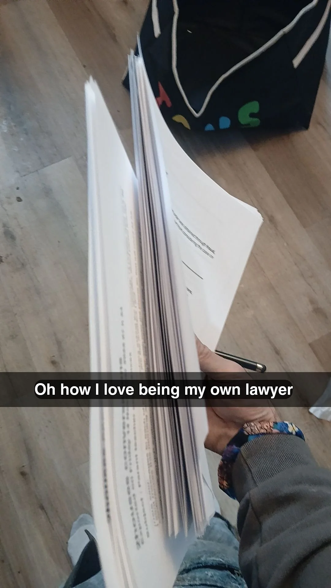 And the sad part this is after reviewing and slimming it down 3 times to not be to overwhelming.... Daddy never gave up he just hit a couple speed bumps but im coming full throttle now #allthingzzdad #everydadmatters #nevergiveup #showup #chinupchest