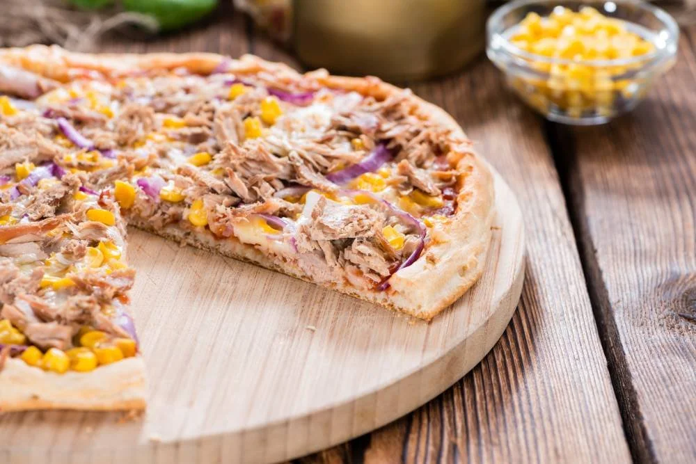 Tuna pizza / ቱና ፒዛ