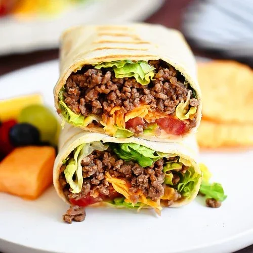 Beef wrap