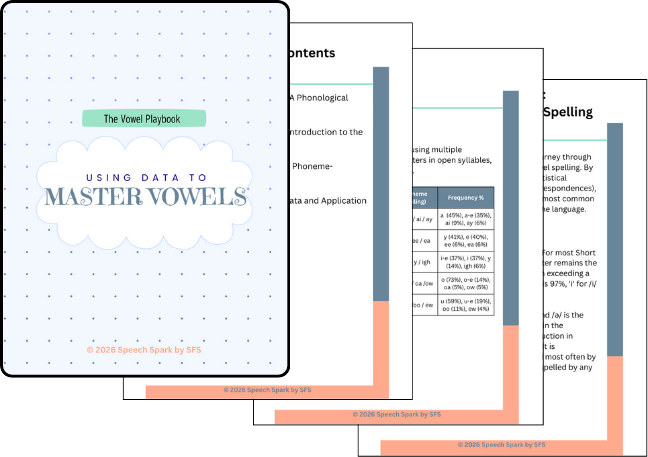 The Vowel Playbook: Using Data to Master Vowels