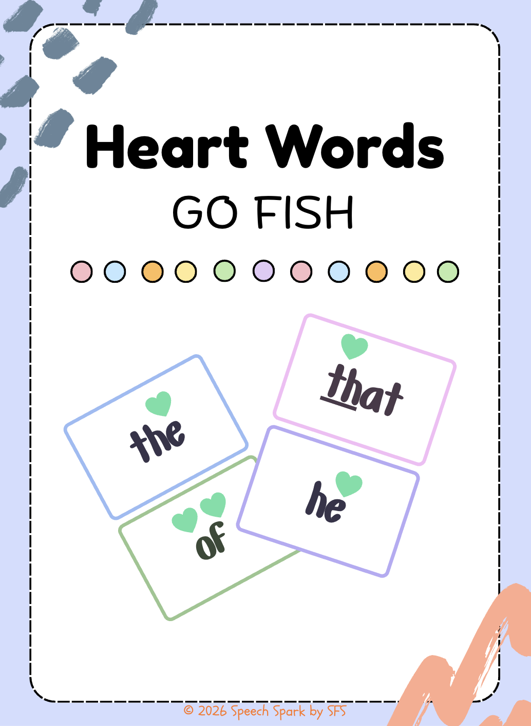 Heart Word Go Fish