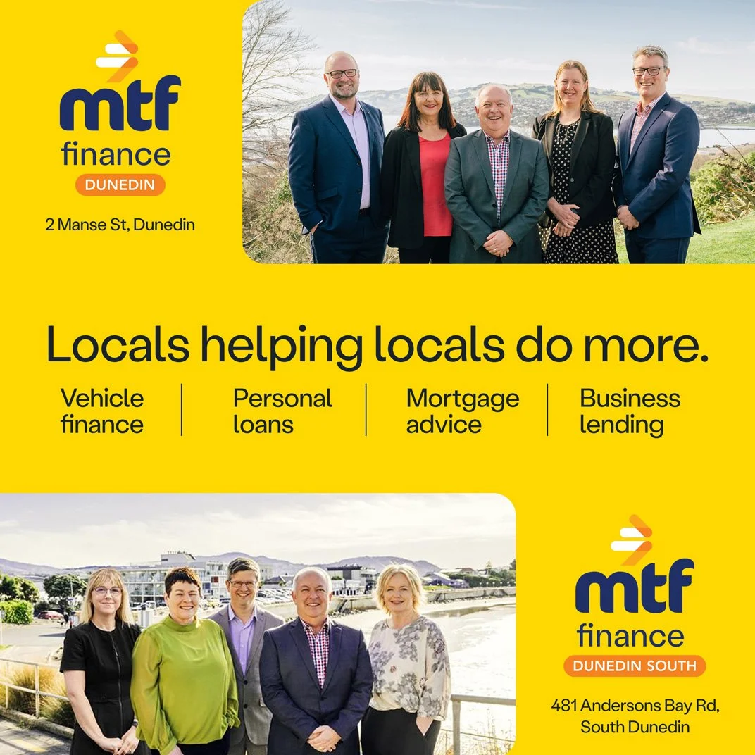 MTF Dunedin Stand Up Ball Major Sponsor
