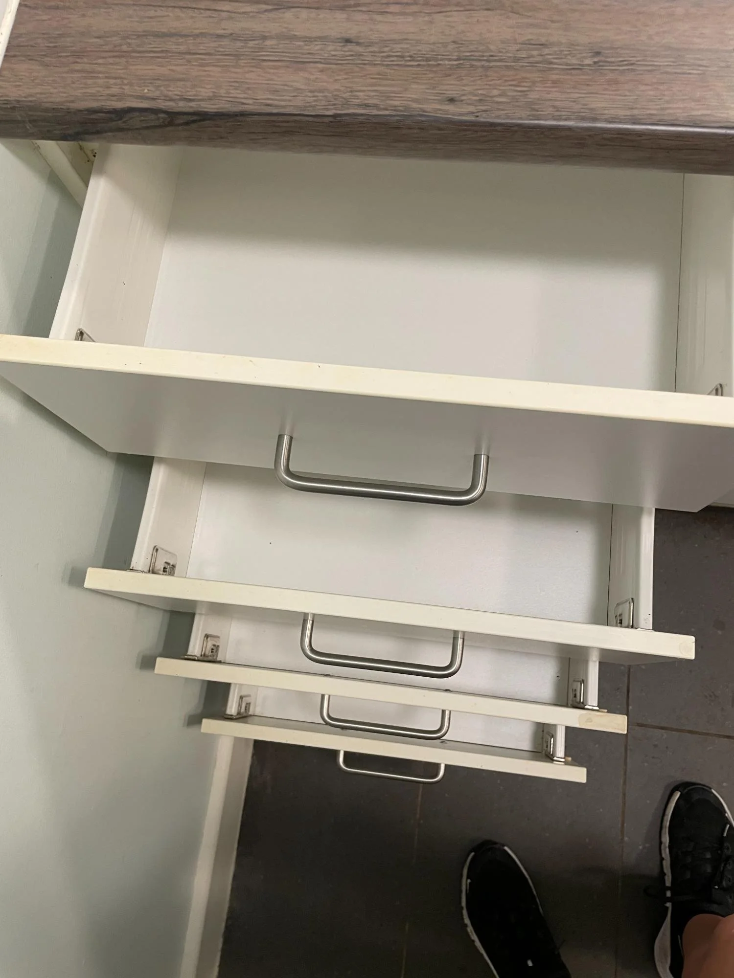 Drawers after deep cleaning by Kat Clean Sydney, NSW