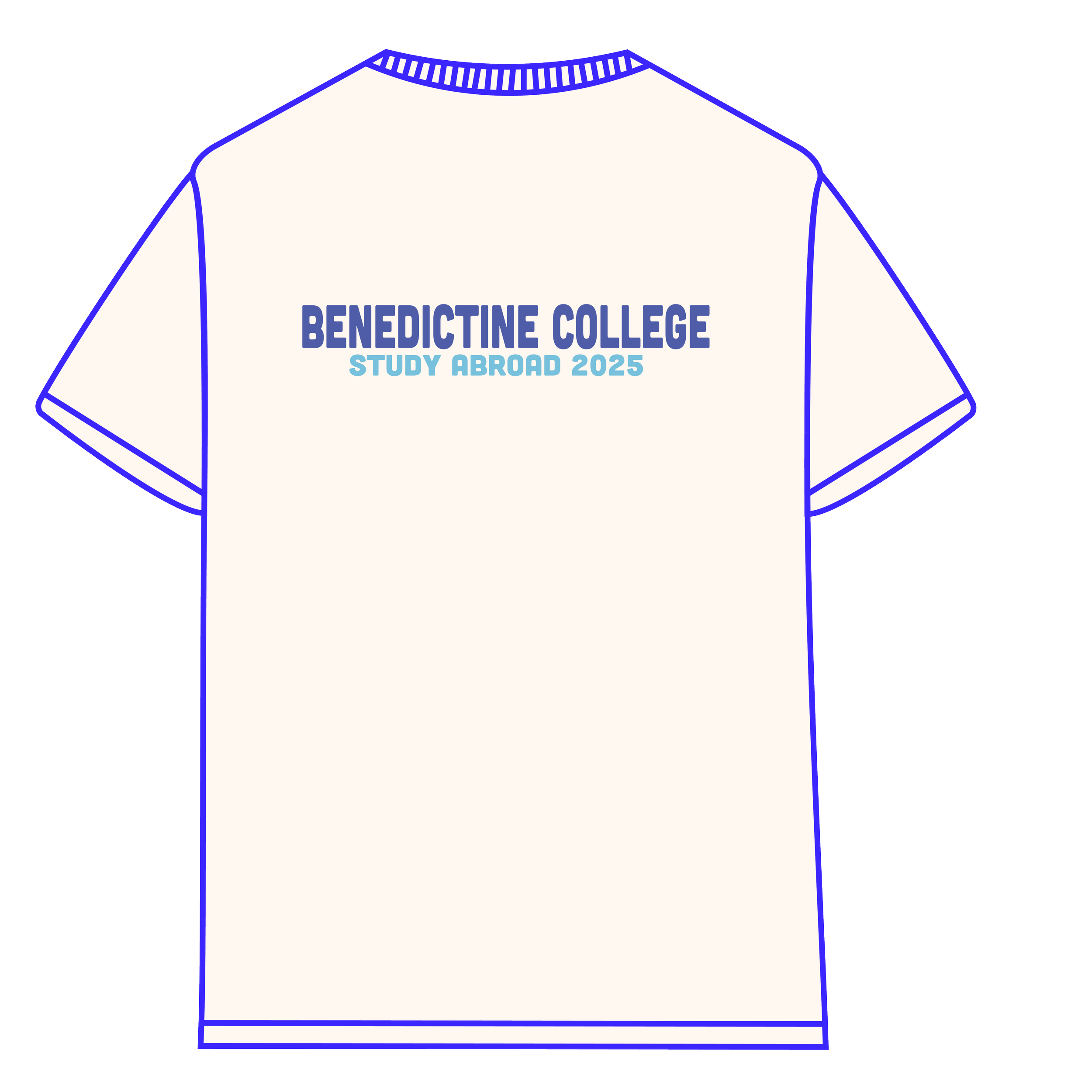 Benedictine College Study Abroad Shirt