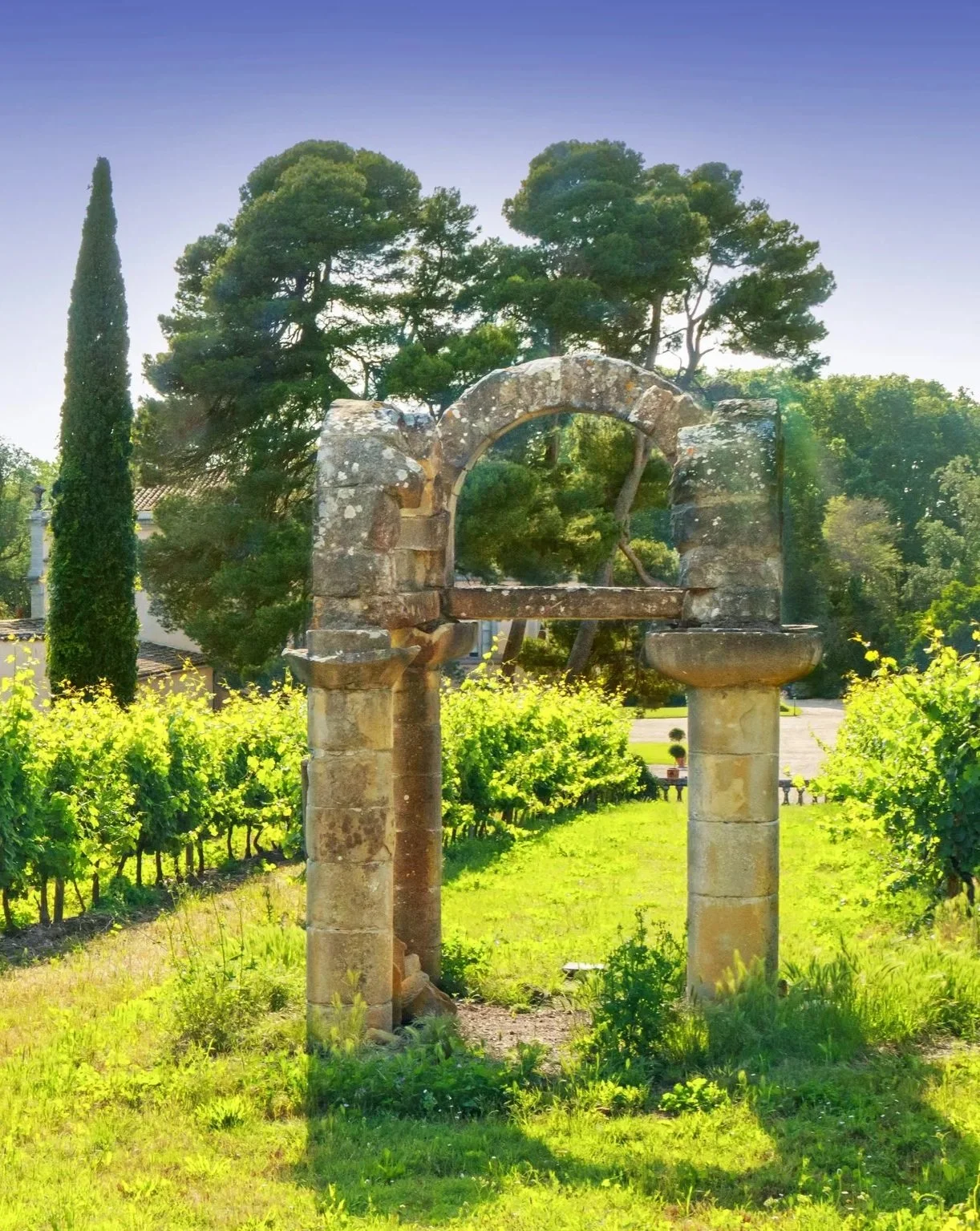 Ruine romantique Parc Pennautier