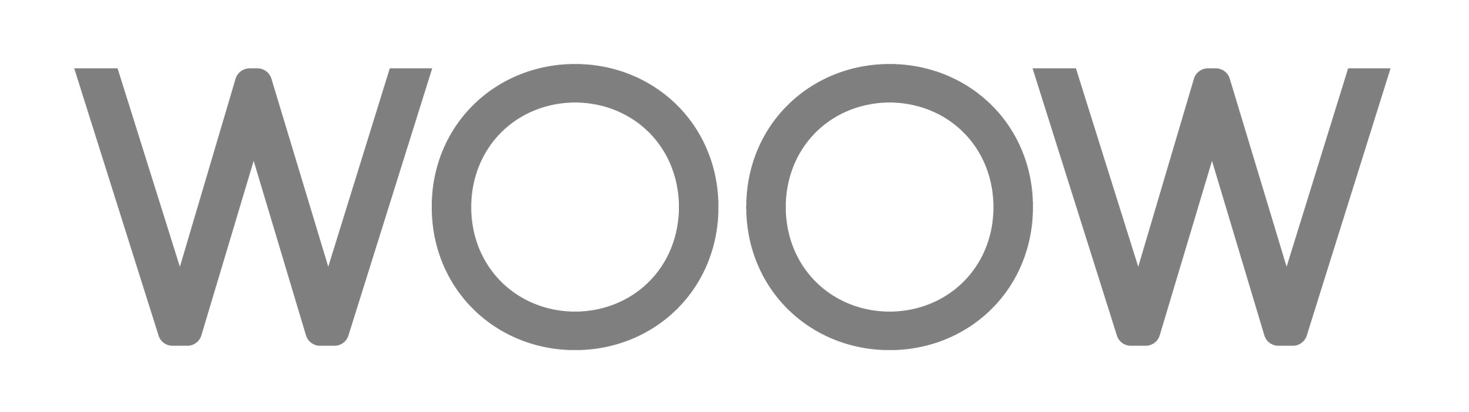 The word "WOW" in bold, black capital letters on a white background.