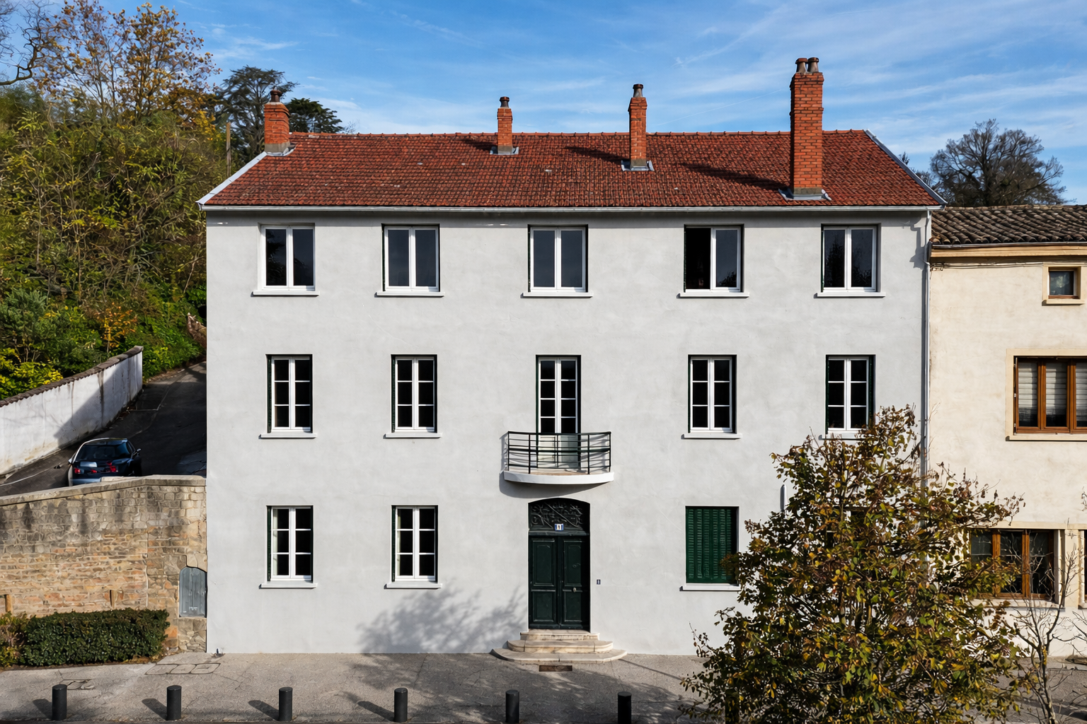 Découpe d'immeuble dans l'Ain