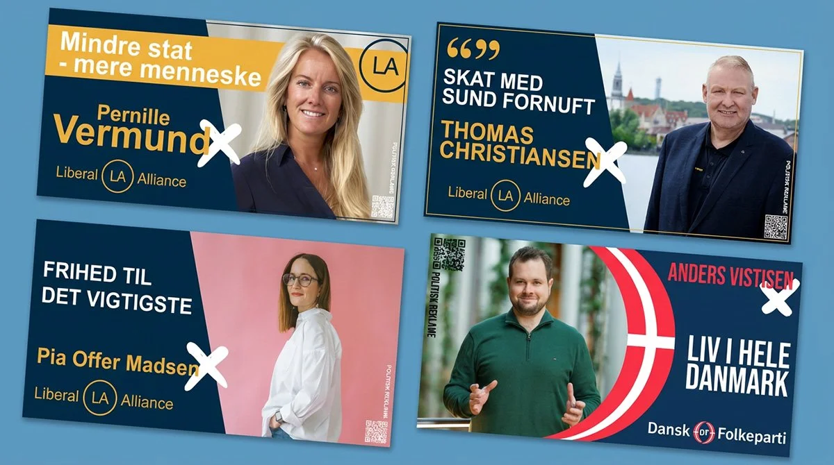 Vi laver politiske reklamer til storskærme