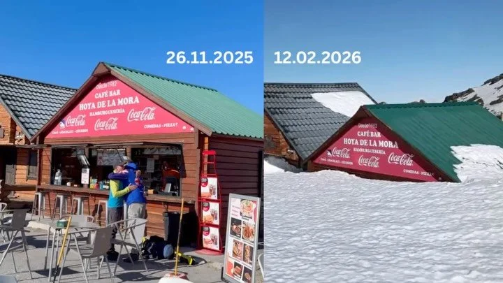 What a difference a couple months can make #sierranevada #snow #hoyadelamora