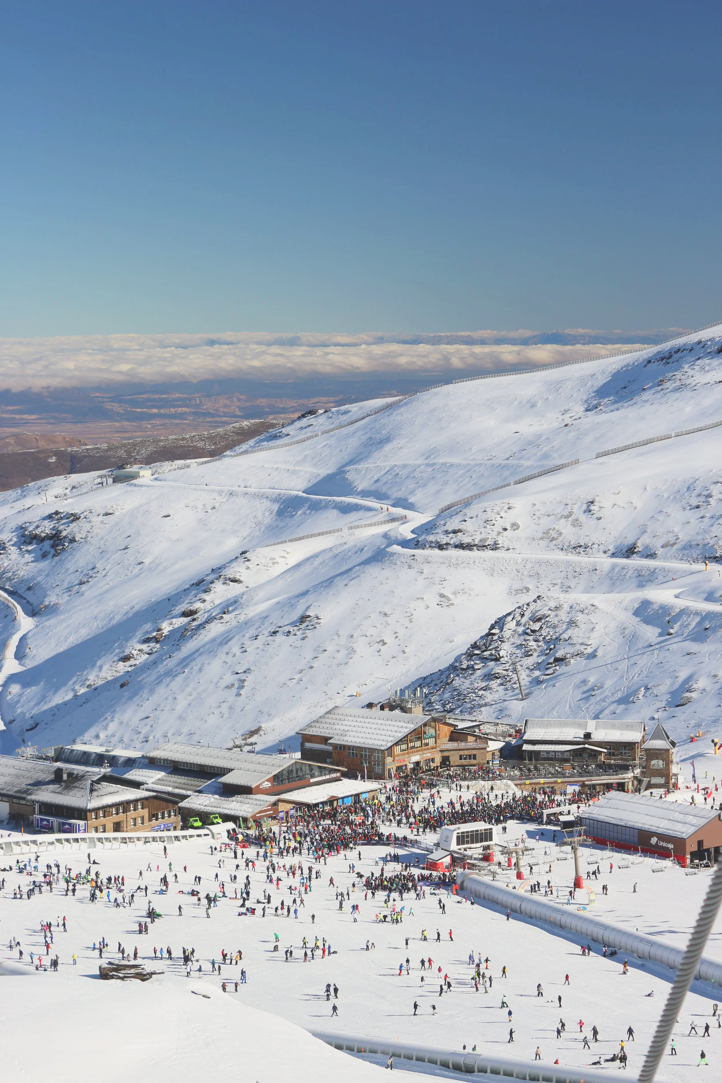 Main Borreguilles Area in Sierra Nevada