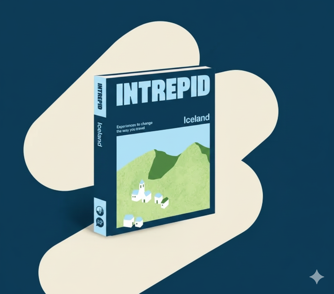 The Intrepid Guidebook to Iceland, featuring travel writing by James Taylor.