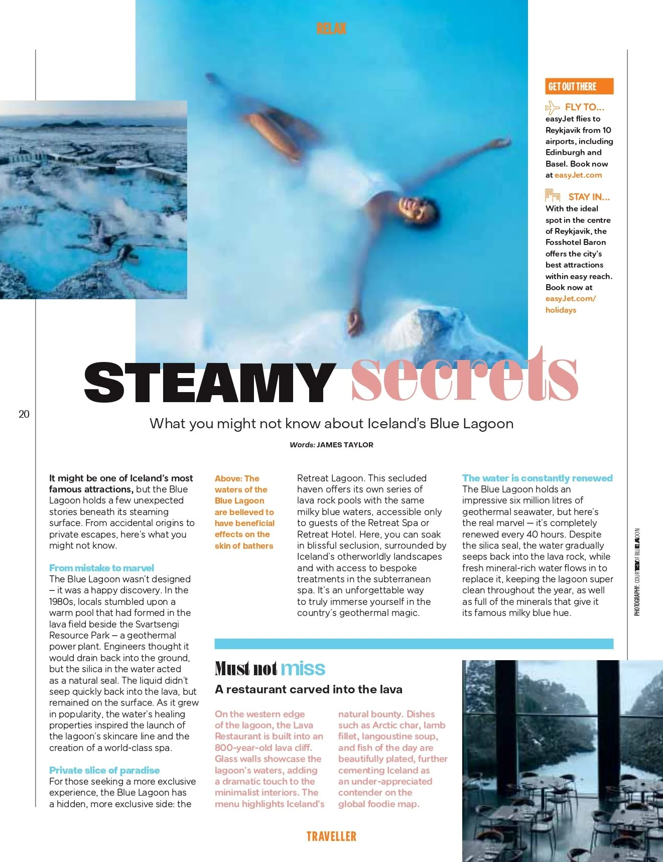 Steamy Secrets of the Blue Lagoon - easyJet Traveller