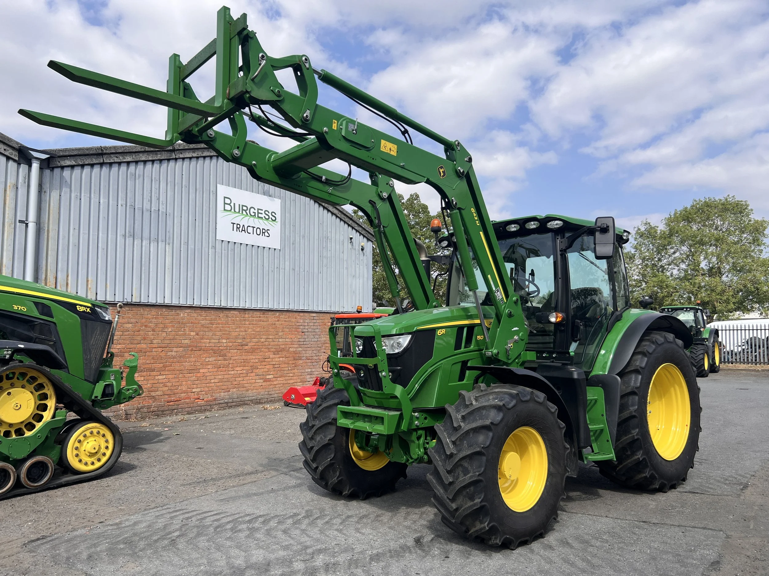 John Deere 6R 150 Tractor with Loader