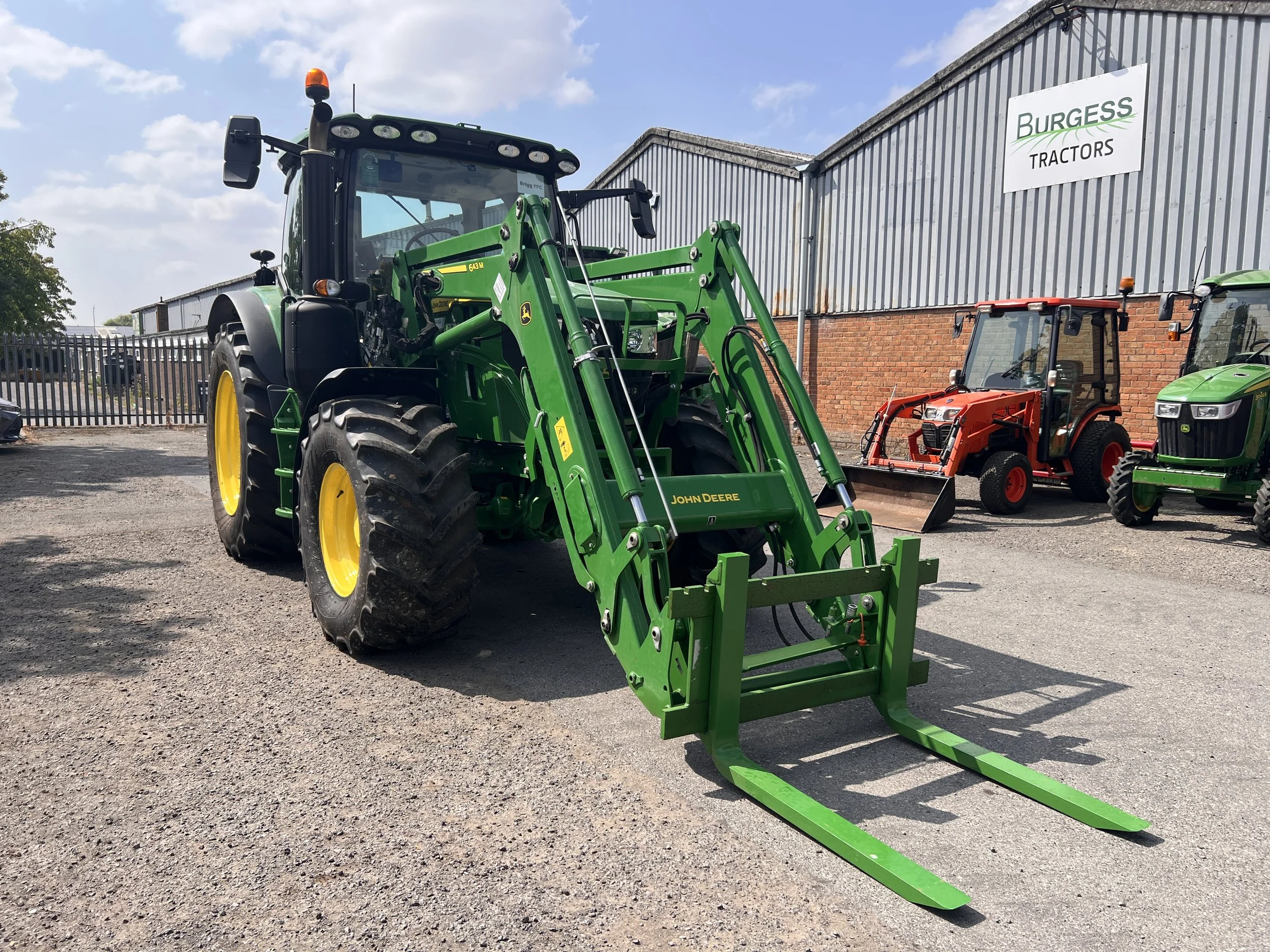 John Deere 6R 150 Tractor with Loader