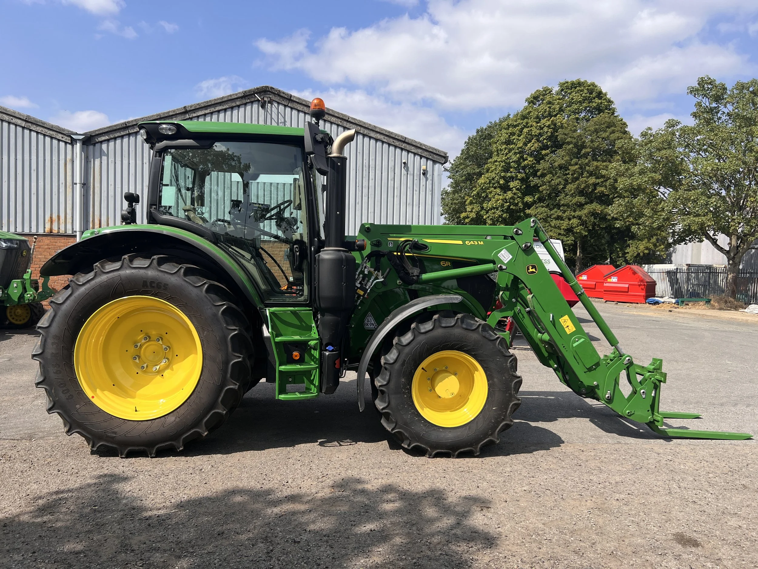 John Deere 6R 150 Tractor with Loader