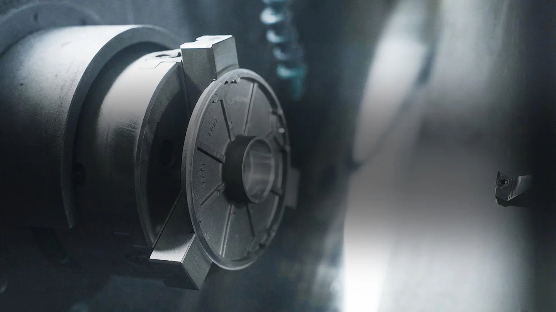 Precision Metal Stamping Component during High-Volume Production Run