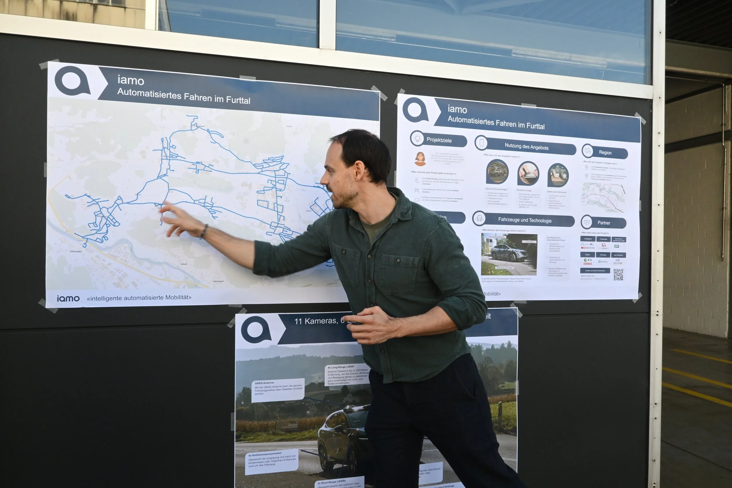 Andreas Jossen (SBB) berichtet über den Testbetrieb