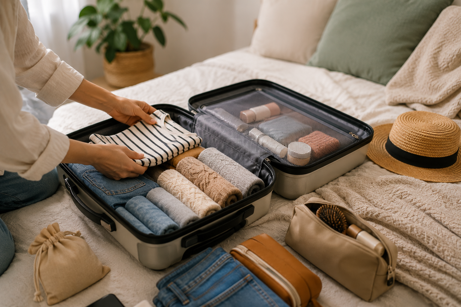 Cómo preparar la maleta sin convertir el viaje en una fuente de estrés