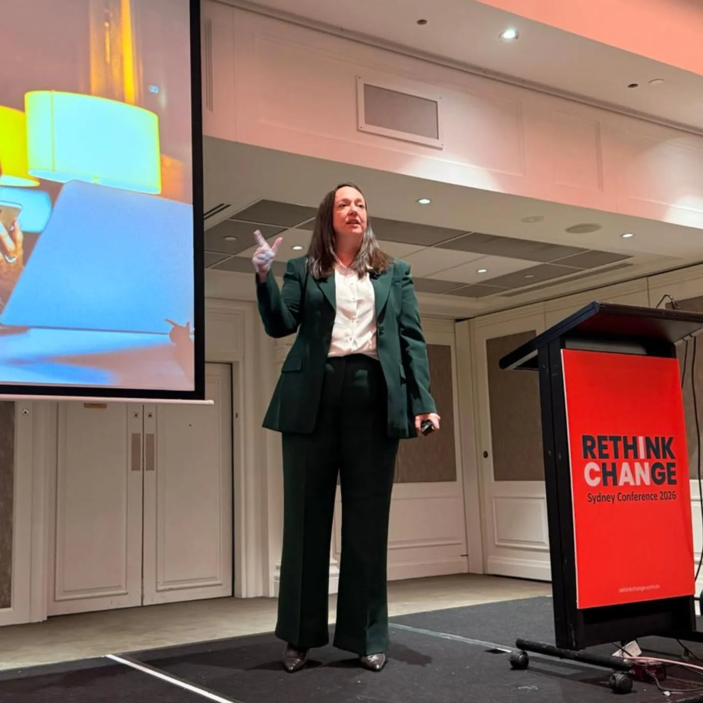 Had a great time at the Rethink Change conference last week speaking on the role that Middle Managers play in stabilising change and the importance of storytelling ability in communicating these changes down to their teams.