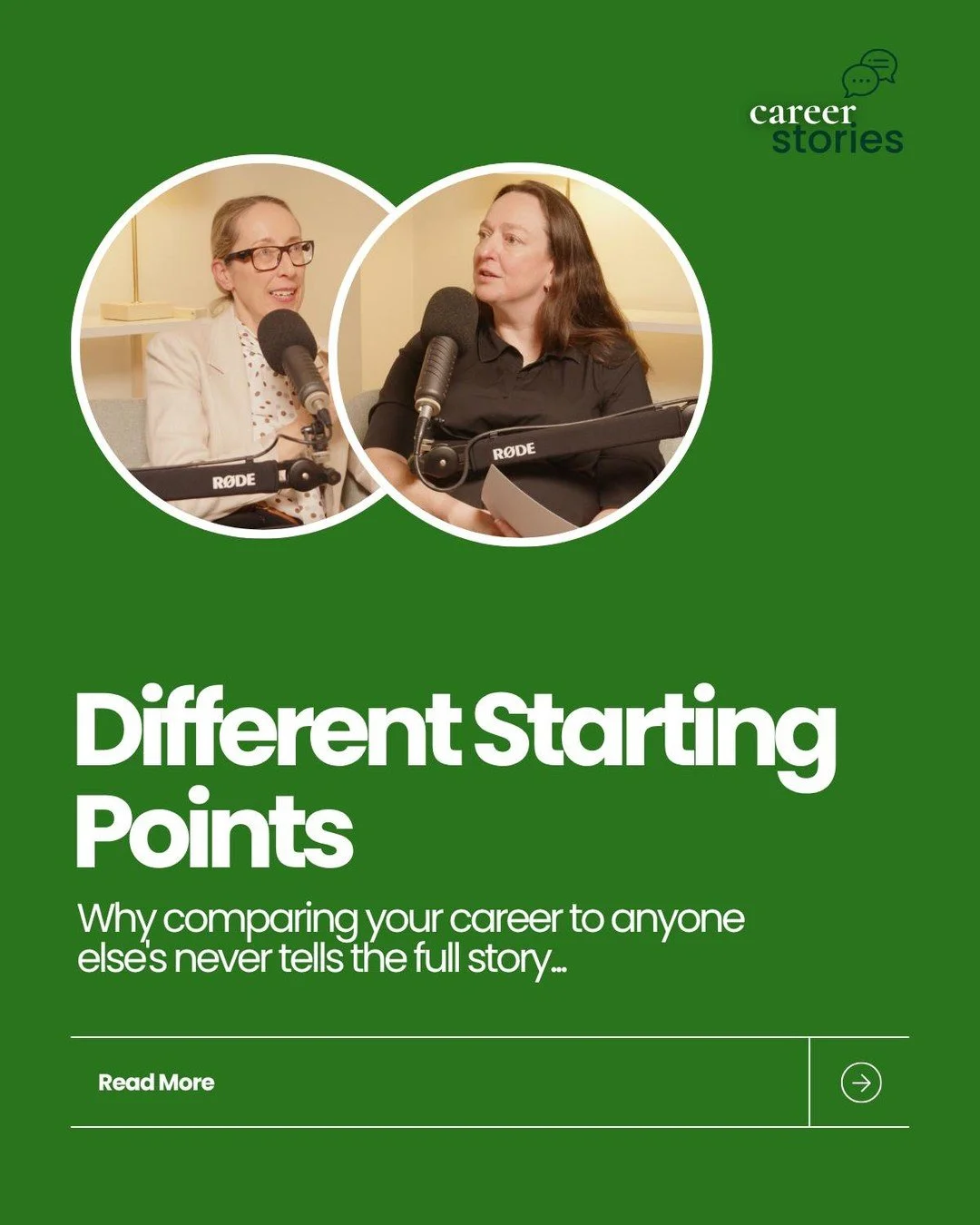 Your starting point shapes your career more than most of us admit. What you do with it matters more.

In this month's Career Advice episode of Career Stories, Dr Luella Forbes and Associate Professor Michelle Gander reflect on the themes from recent 