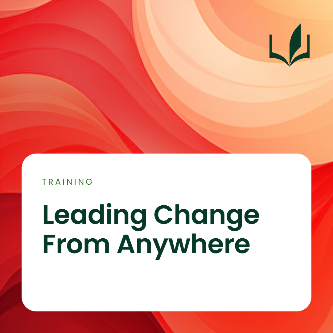 Leading Change From Anywhere Program Swoosh