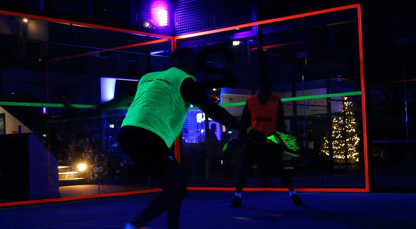 There&rsquo;s something a bit special about playing padel like this ✨

Lights glowing, music on, rallies flying, and a Christmas tree watching on in the background 🎄

Glow Padel isn&rsquo;t just about the game &mdash; it&rsquo;s about the atmosphere