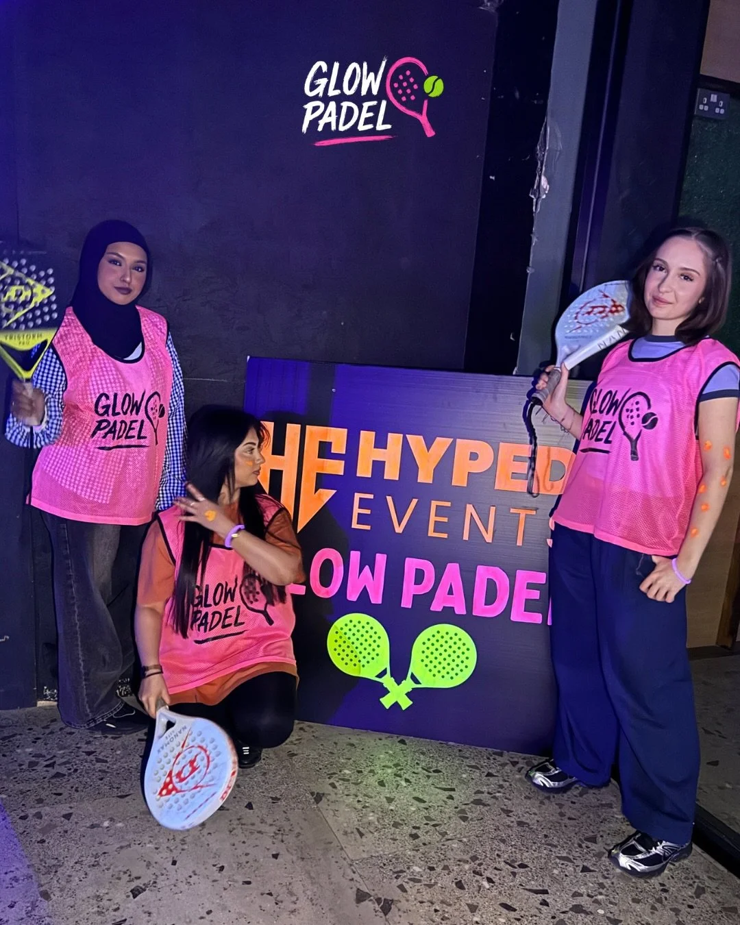 Amazing to see everyone in Bradford getting in the full Glow Padel flow✨

They still have a few more spaces this month, so make sure you head to the link in our bio to book! 🎾

This is an evening you will never forget, full of music, UV lighting, an