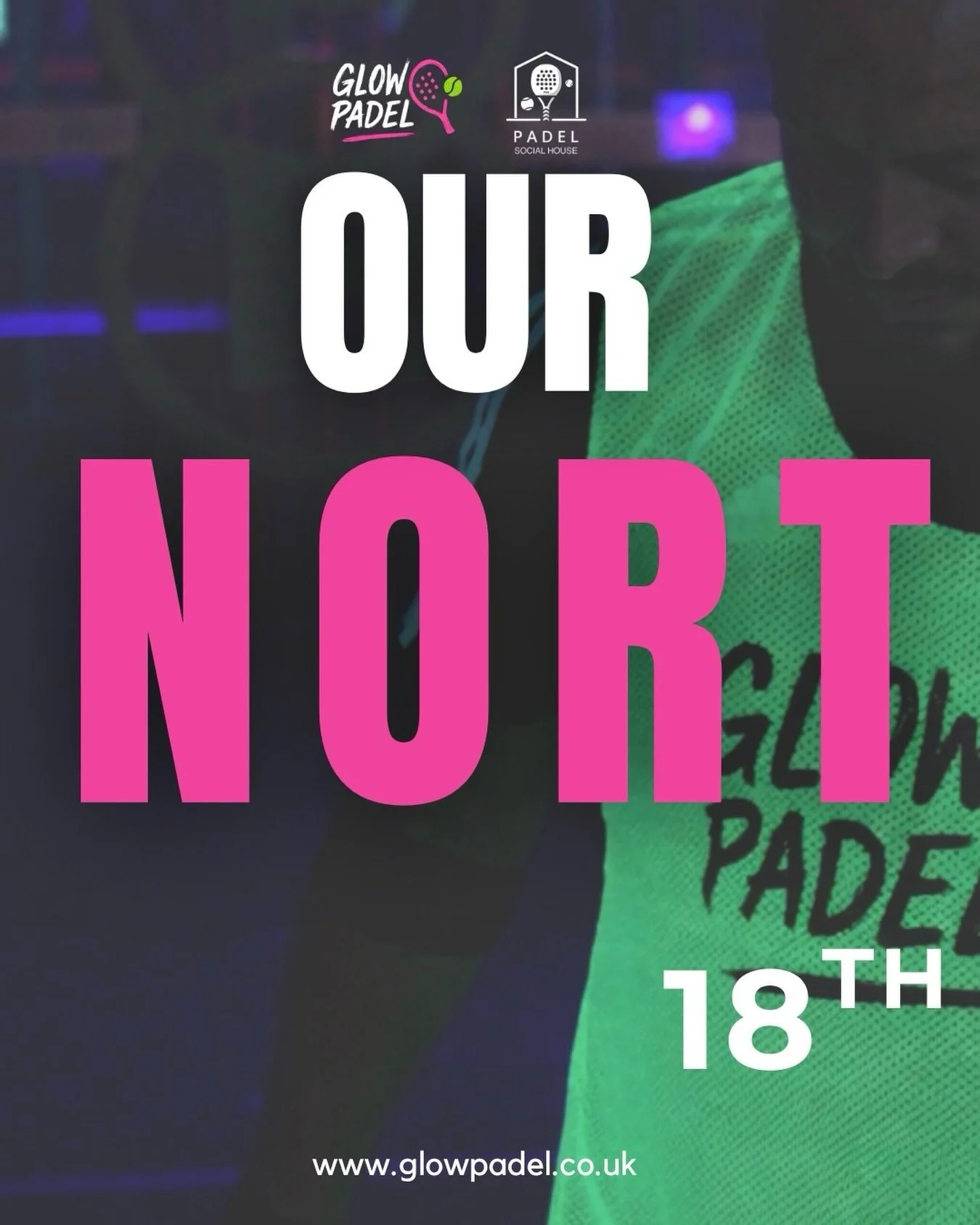 Northampton! It&rsquo;s your turn to get involved with some Glow Padel action!🔥

We are heading to @padelsocialhouse_ on the 18th May to bring you an experience like no other! Think UV lights, upbeat party tunes, and neon colours everywhere!⚡️

This