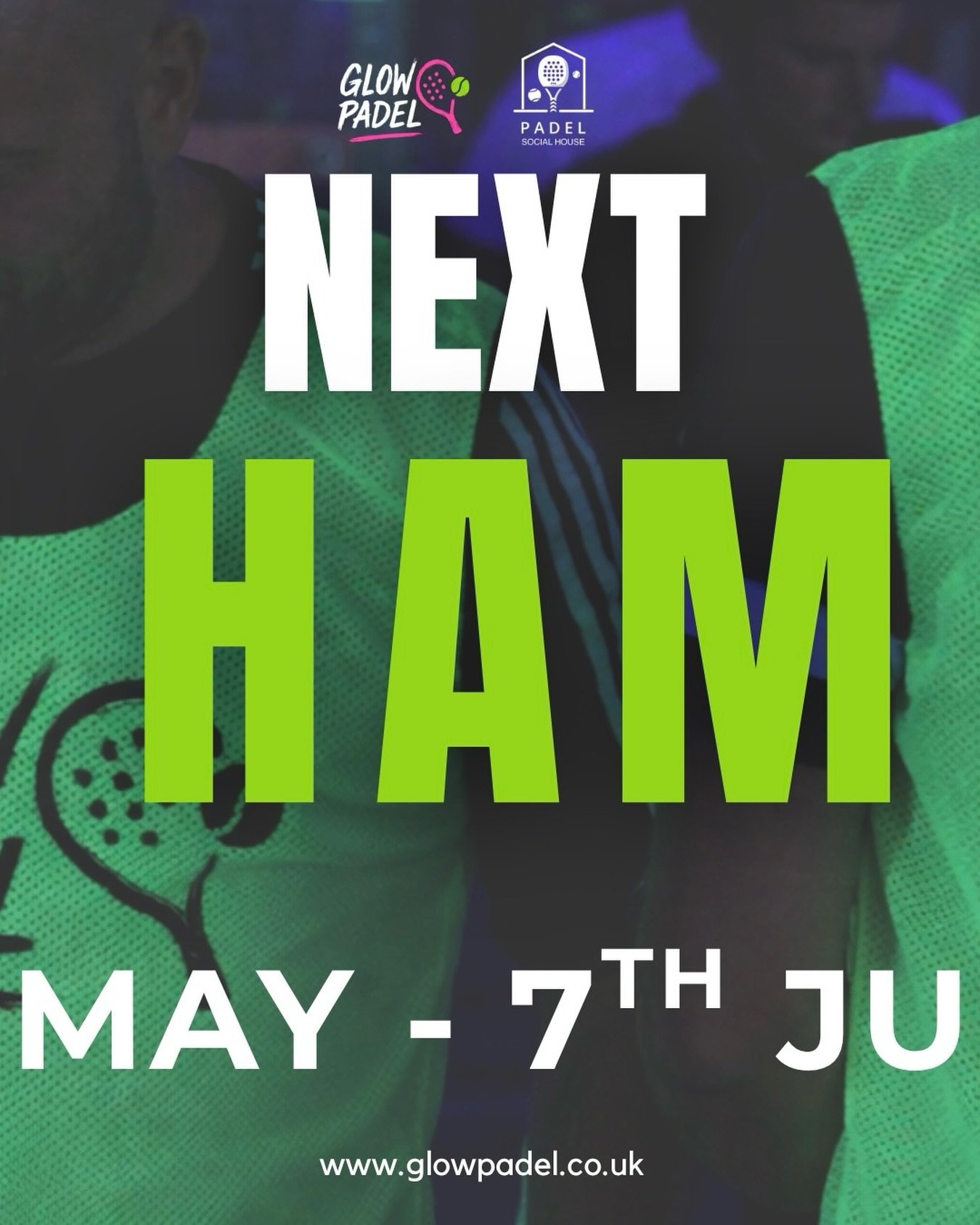 Northampton! It&rsquo;s your turn to get involved with some Glow Padel action!🔥

We are heading to @padelsocialhouse_ on the 18th May to bring you an experience like no other! Think UV lights, upbeat party tunes, and neon colours everywhere!⚡️

This