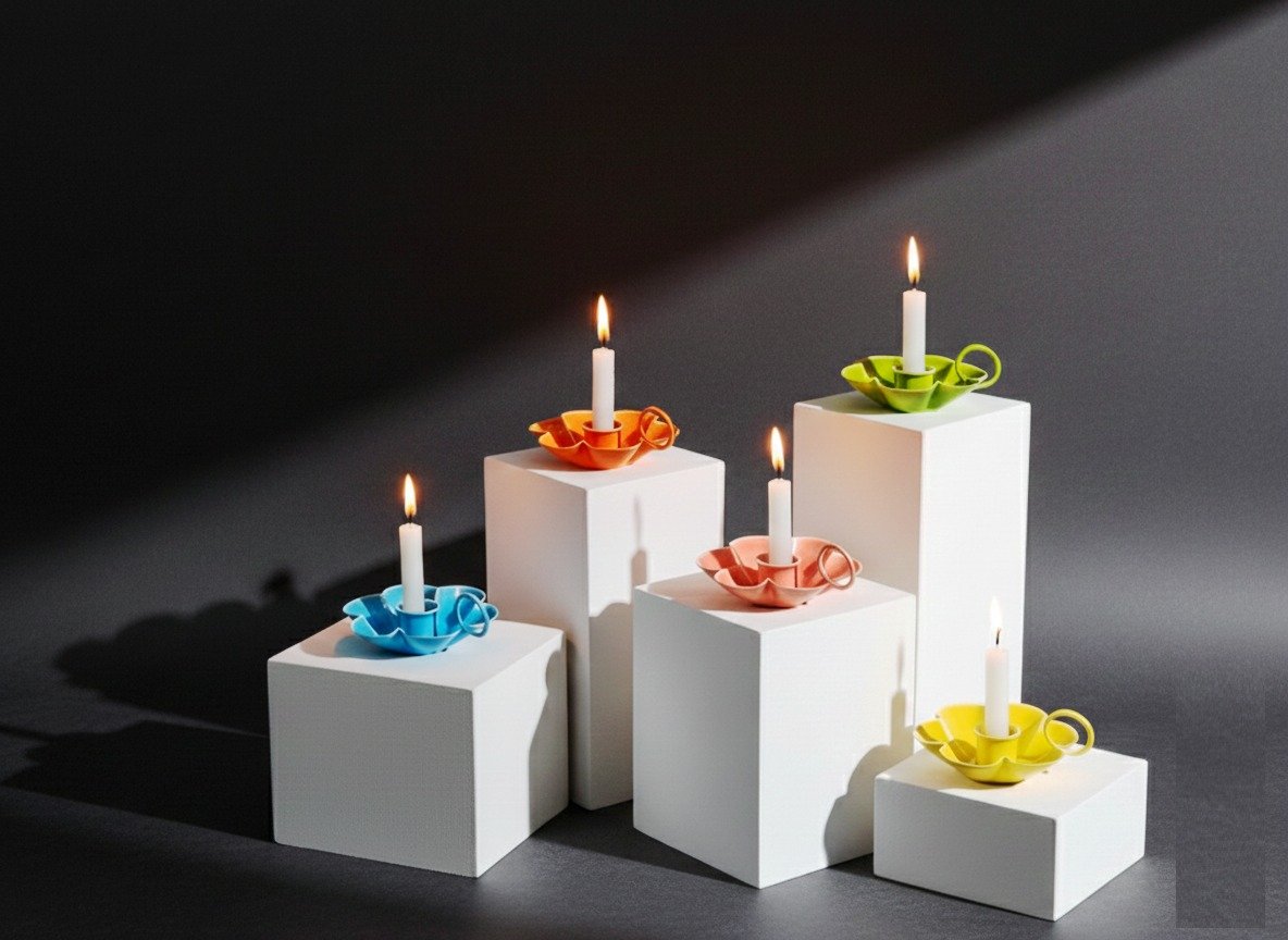 Brighten up your space with these adorable mini flower candle holders! 🌸✨ Each vibrant color adds a playful touch to any room💛💚🧡 Perfect for creating cozy ambiance or as a unique gift idea. 

#CandleHolders #HomeDecor #InteriorDesign #ColorfulHom