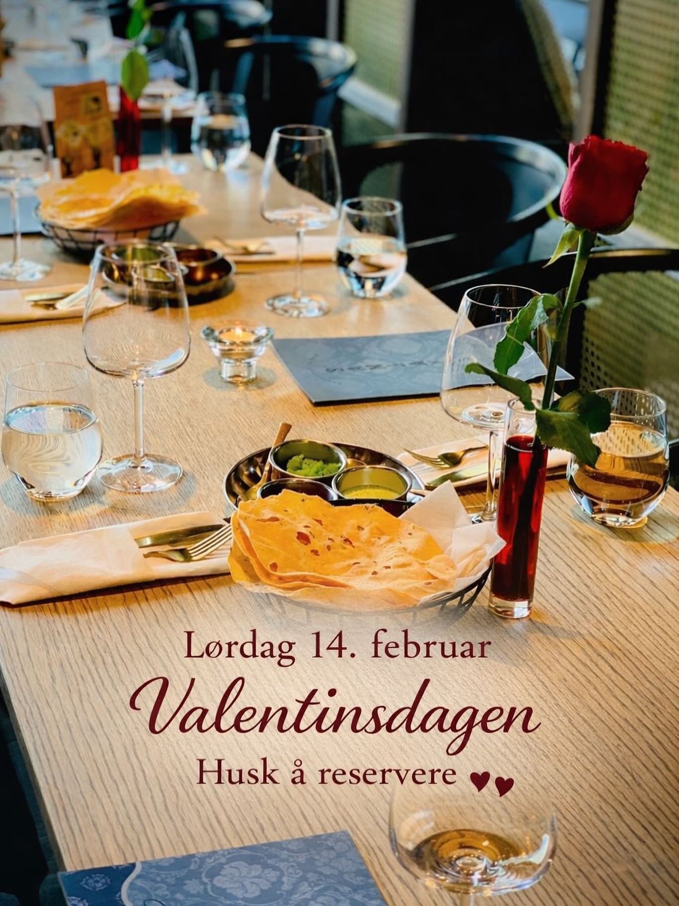 Valentinsdag p&aring; Sanjay&rsquo;s Indian Restaurant ❤️

For Valentinsdagen, gi dere selv mer enn bare en middag &ndash; nyt et &oslash;yeblikk sammen, uten tidens stress.

En varm atmosf&aelig;re, delikate smaker og spennende kombinasjoner&hellip;