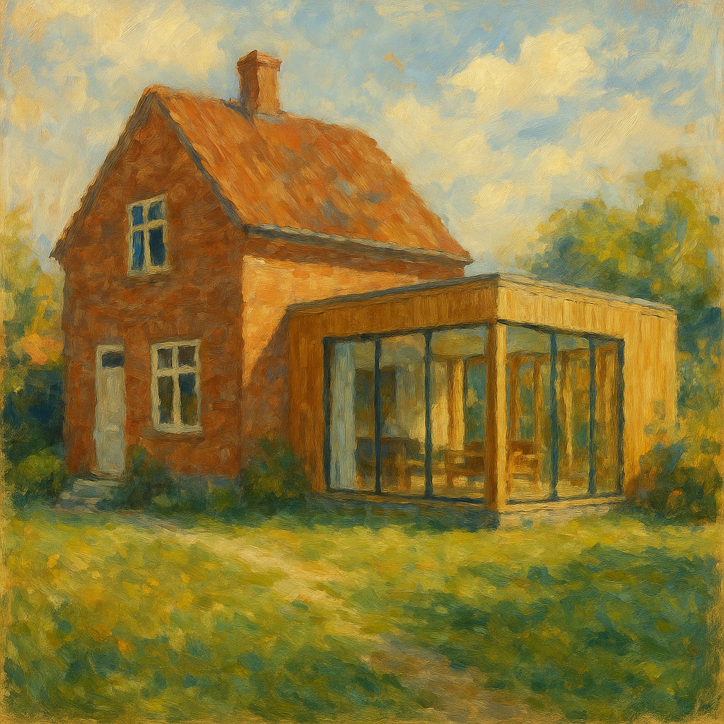 Hvor stor tilbygning må jeg lave?