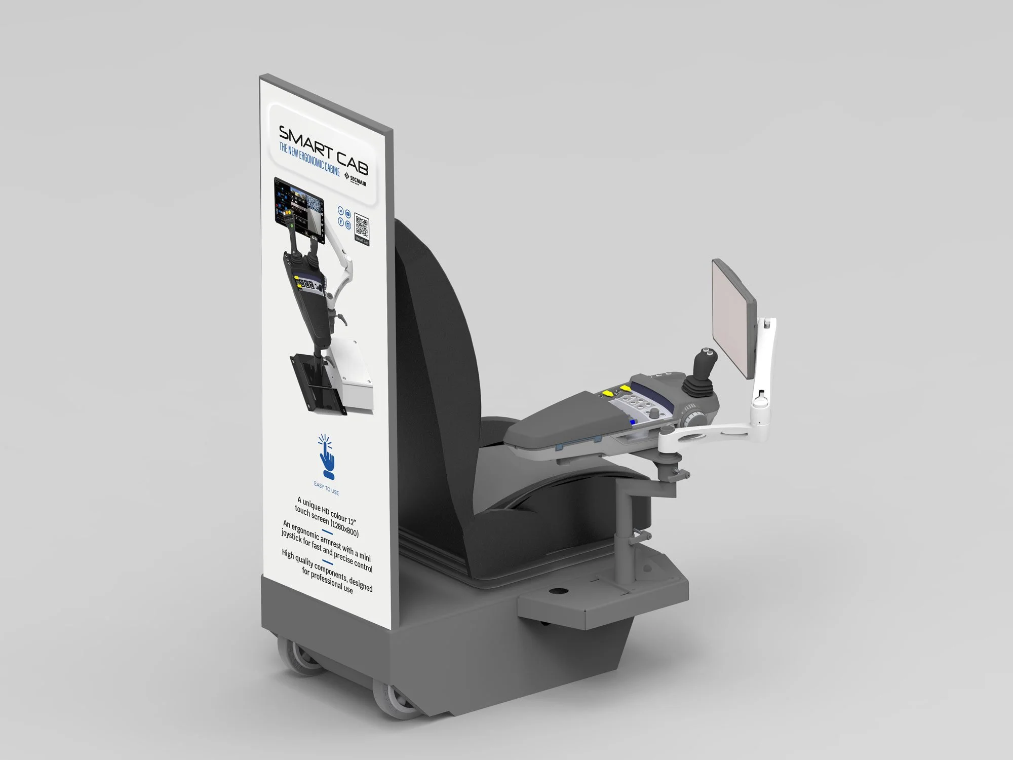 Salon BAUMA - Simulateur de pilotage SECMAIR