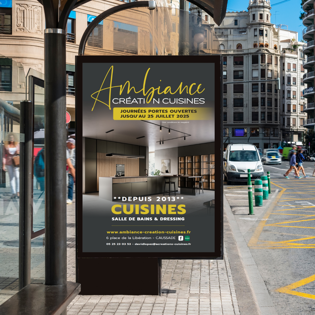 2m2 réalisé pour Ambiance Création Cuisines