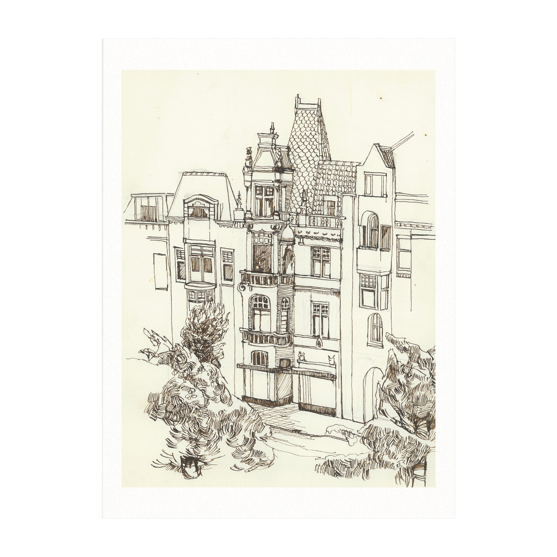 Stadse Gevels - 21×30 Print